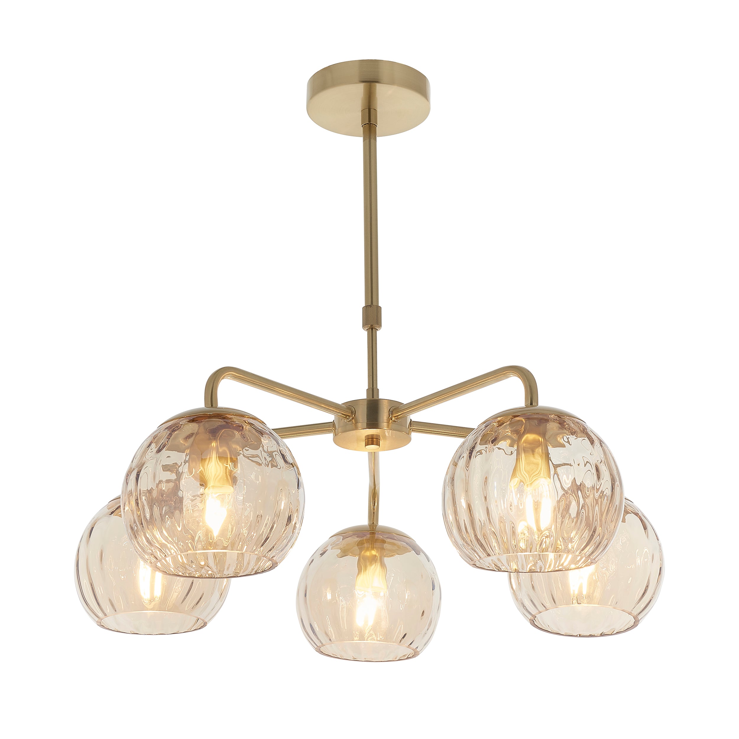 Endon Dimple 5lt Pendant Light 91969