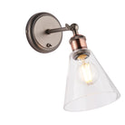 Endon Hal 1lt Wall Light 92874