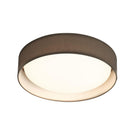 Searchlight Gianna 1Lt Led Flush Ceiling Light, Acrylic, Grey Shade 9371-37Gy