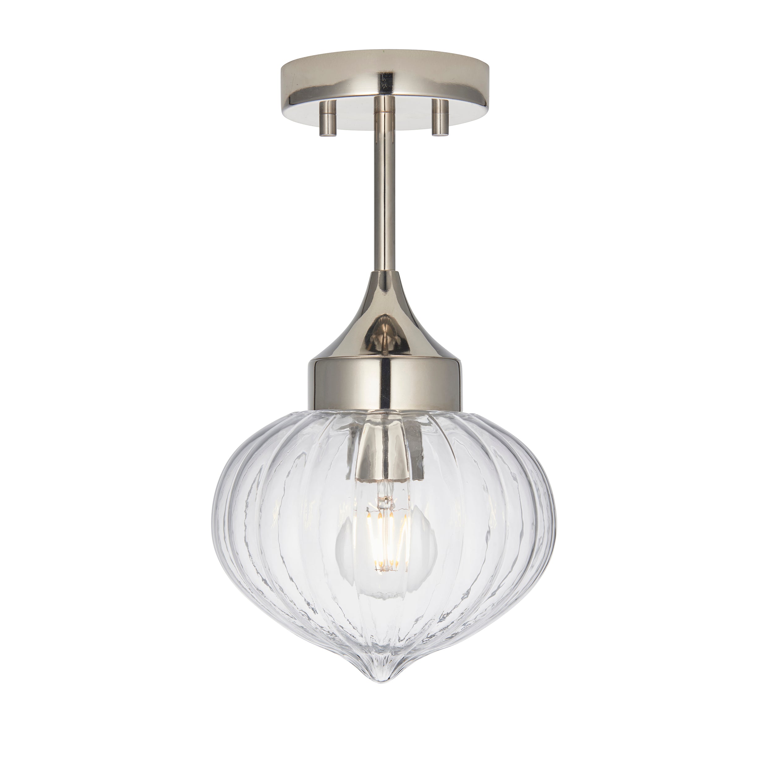 Endon Addington 1lt Semi flush Light 96169