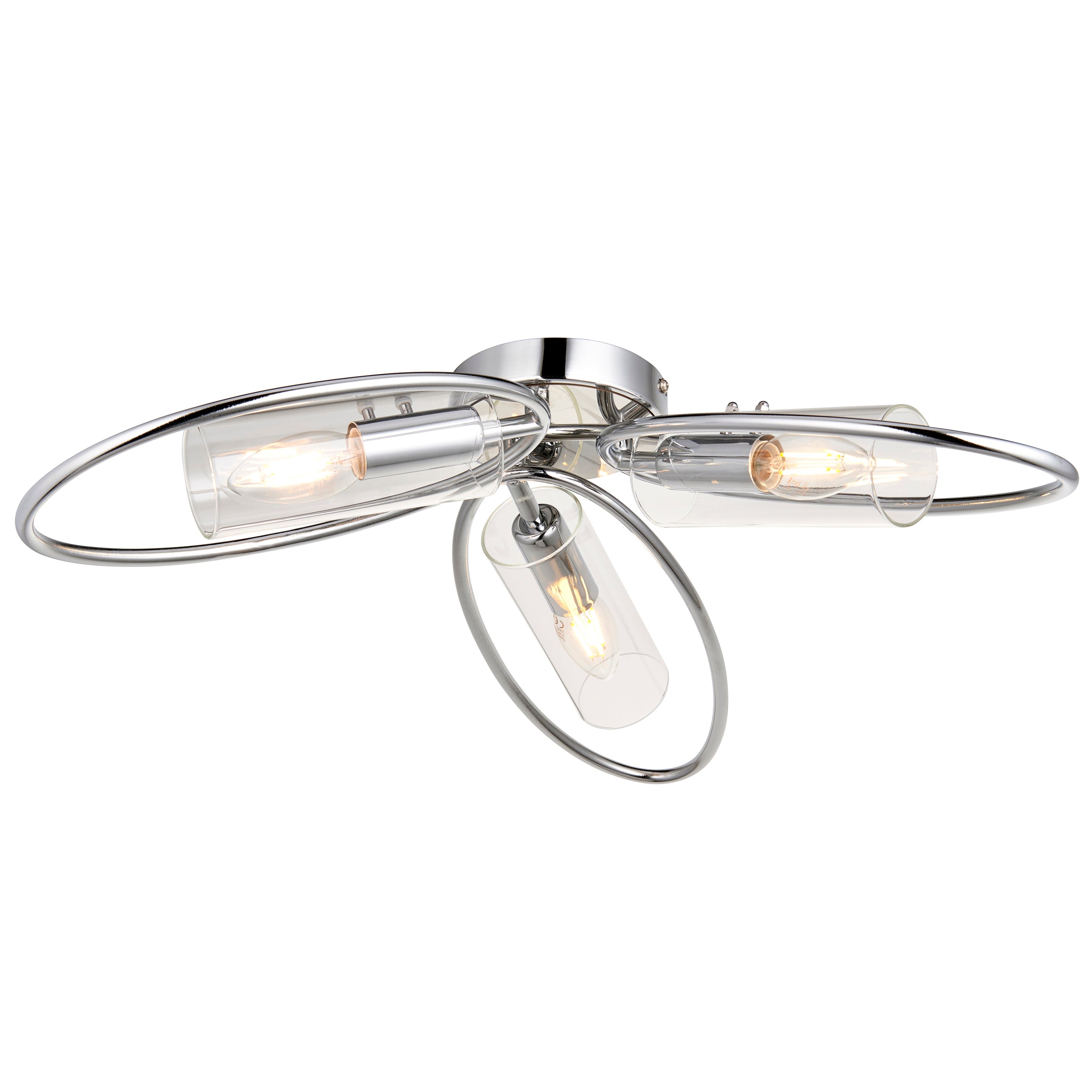 Endon Amari 3lt Semi flush Light 96833