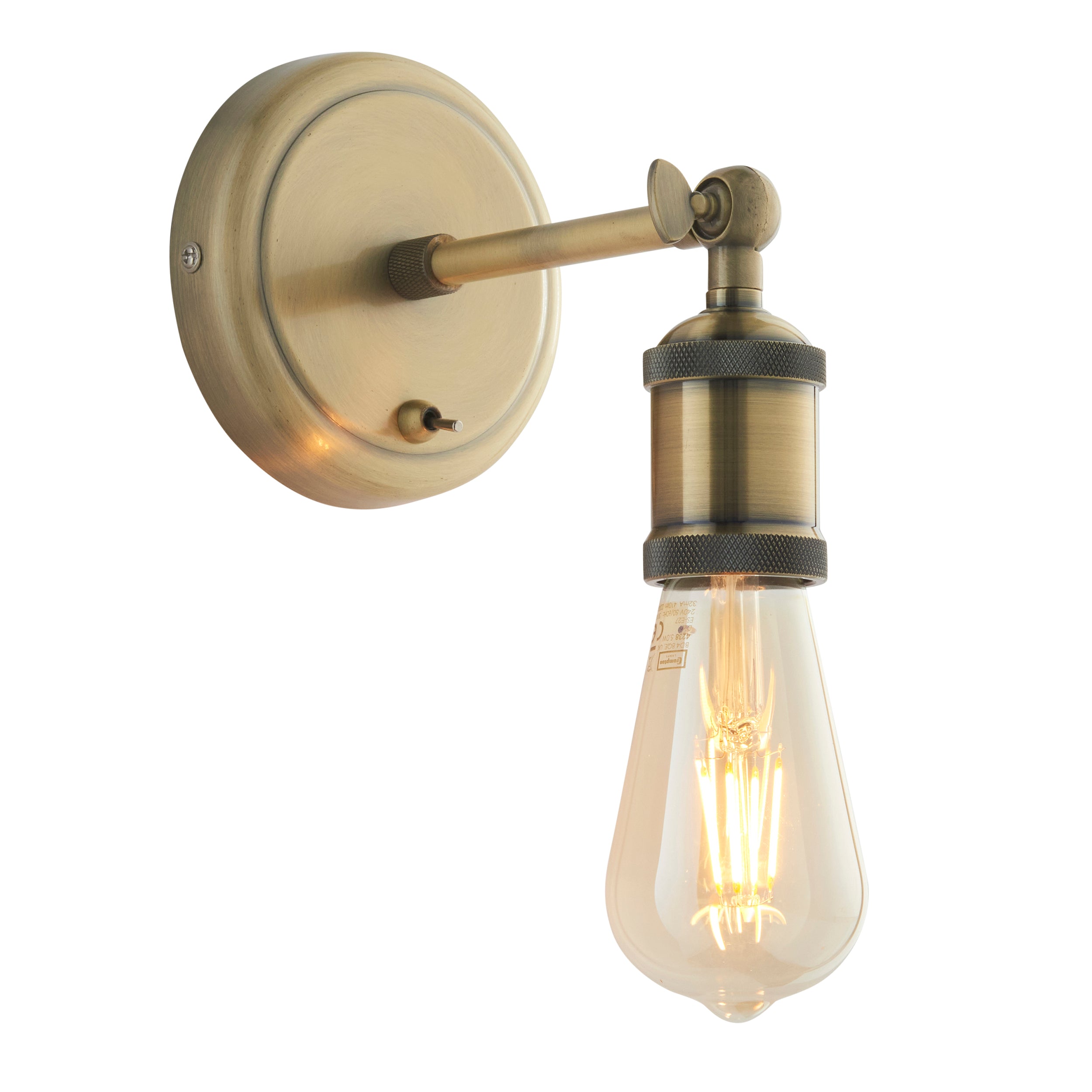 Endon Hal 1lt Wall Light 97245