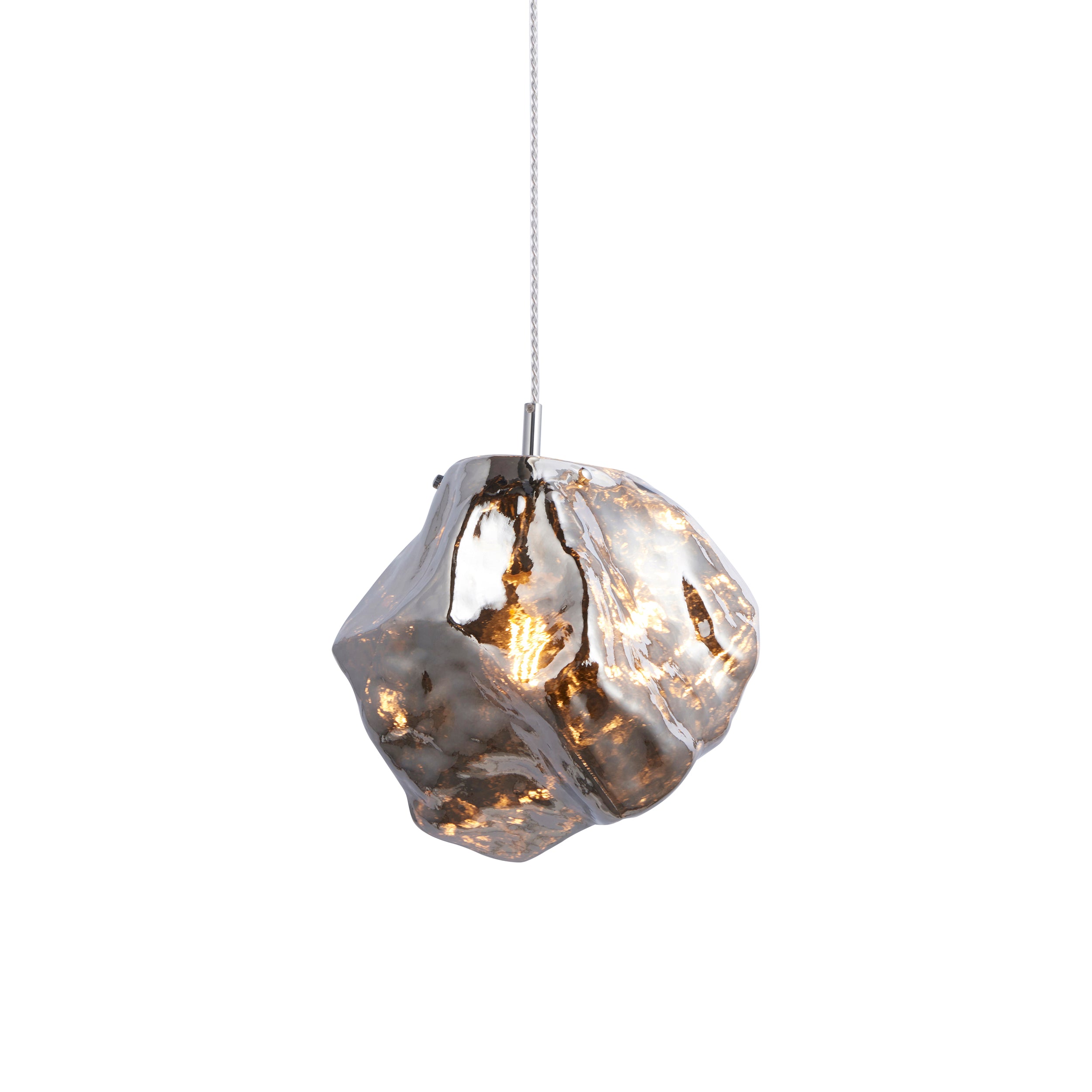 Endon Rock 1lt Pendant Light 97654