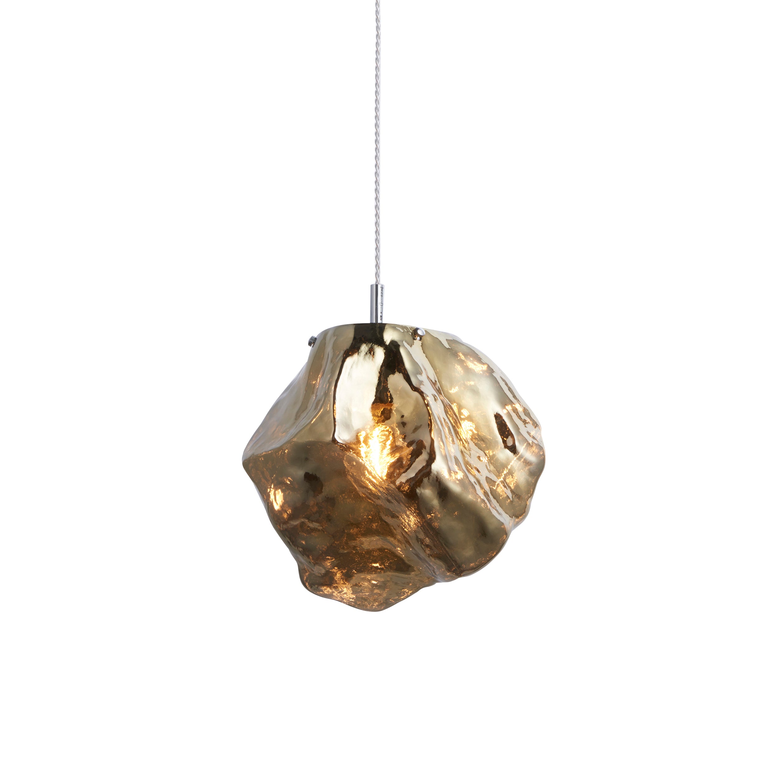 Endon Rock 1lt Pendant Light 97656