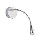 Searchlight Flexi Wall Led Adjustable Wall Light -  Led Reading Light  - Chrome 9917Cc