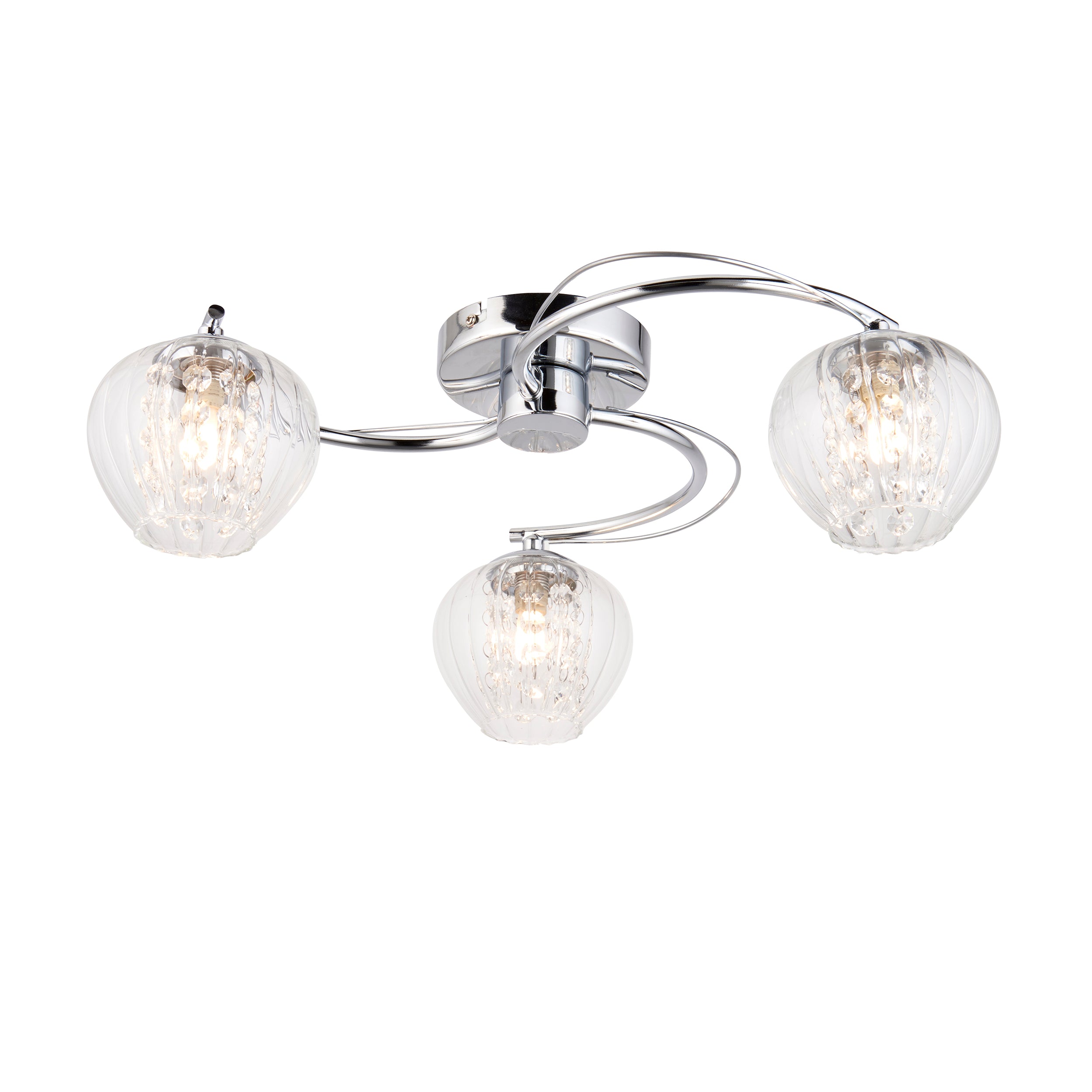 Endon Mesmer 3lt Semi flush Light 99569