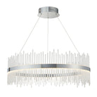 Lightologist Chrome plate & clear glass Single Pendant Light WIN13107108