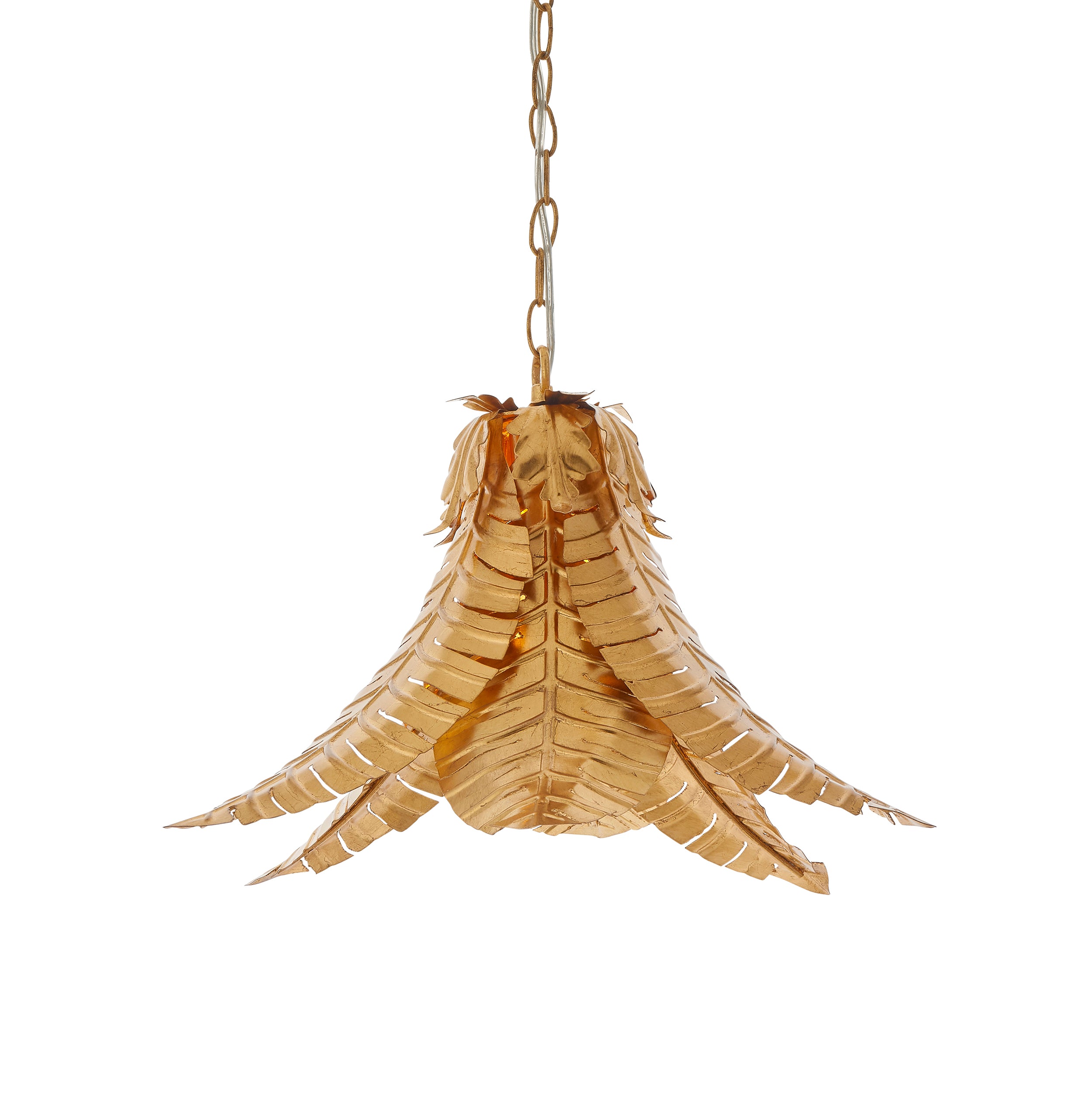 Lightologist Distressed gold finish Single Pendant Light WIN1393875