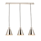 Lightologist Bright nickel plate Plate Pendant Light WIN1397839