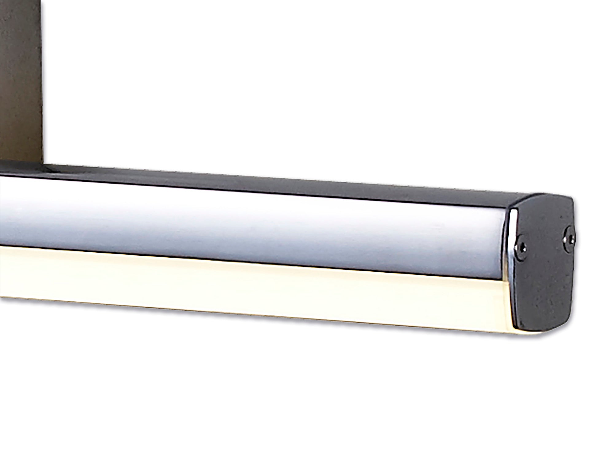 Alexa Wall Lamp Small Adjustable, 1 x 6W LED, 4000K, 612lm, IP44, Polished Chrome, 3yrs Warranty