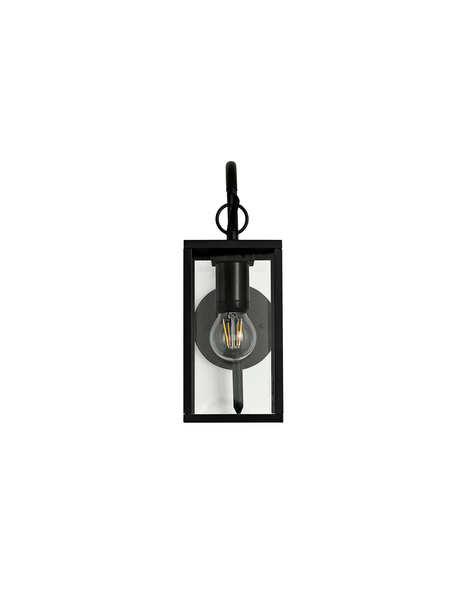 Atam Downward Wall Lamp, 1 x E27, IP54, Graphite Black, 2yrs Warranty