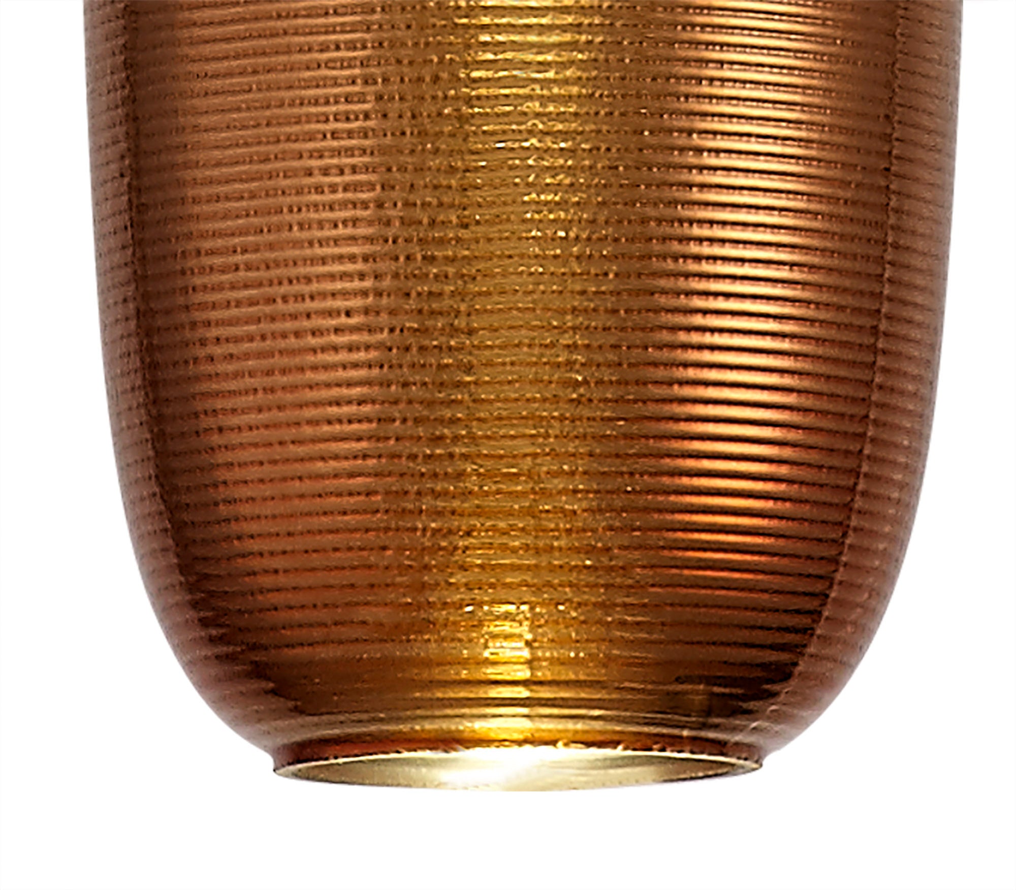 Barton Pendant, 1 x 8W LED, 4000K, 720lm, Copper/Black, 3yrs Warranty