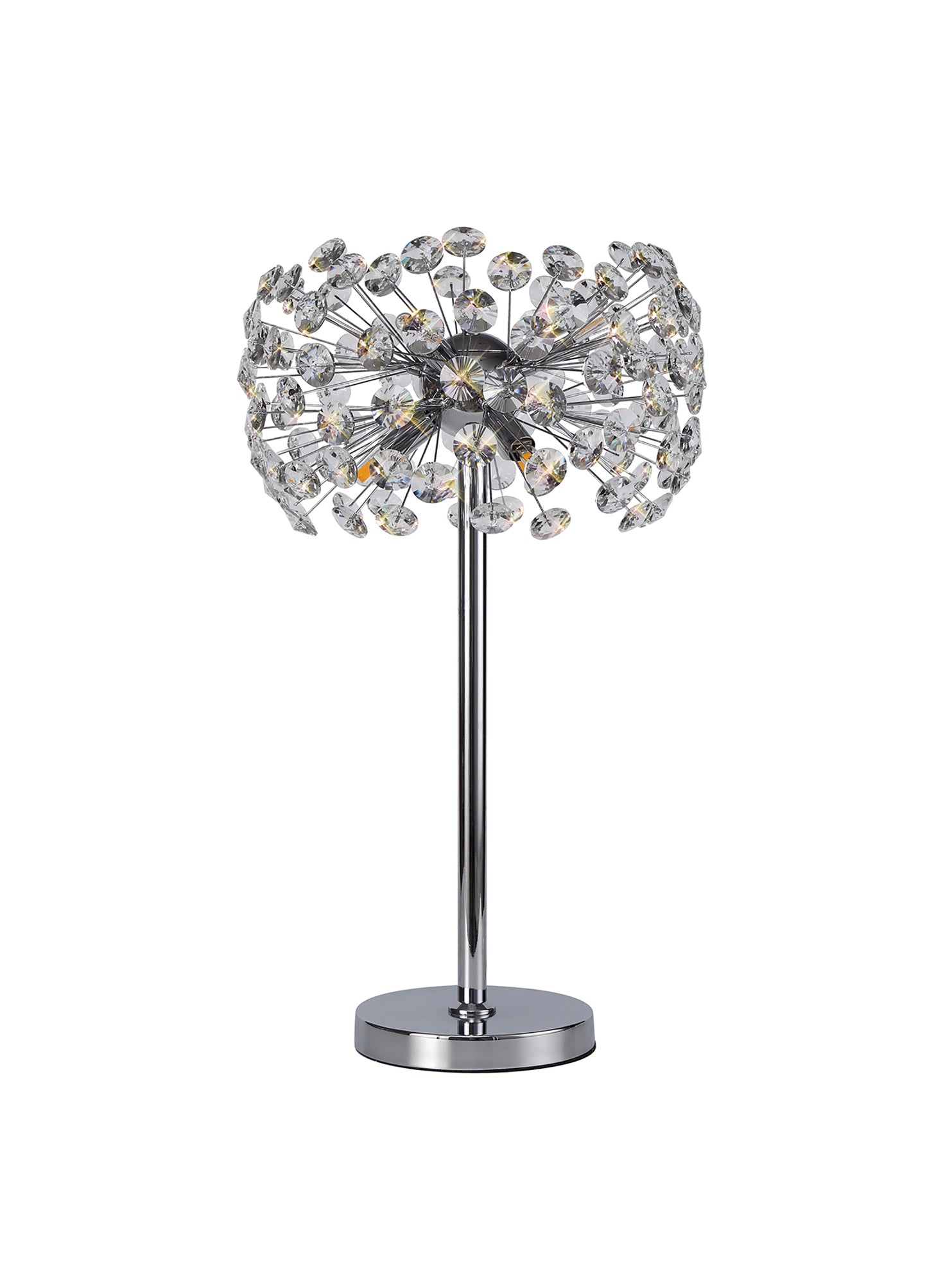 Chakkar Table Lamp 6 Light G9 Polished Chrome/Crystal LO182043
