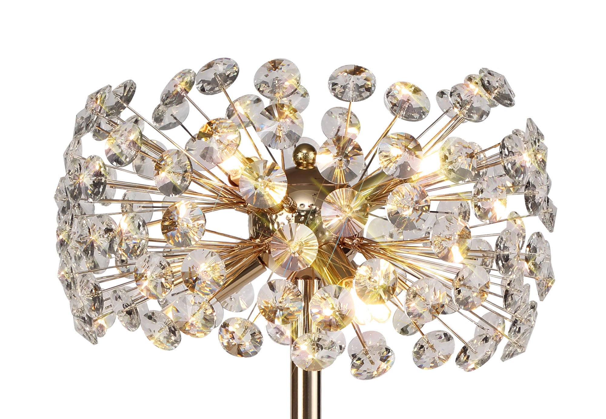 Chakkar Table Lamp 6 Light G9 French Gold/Crystal LO182093
