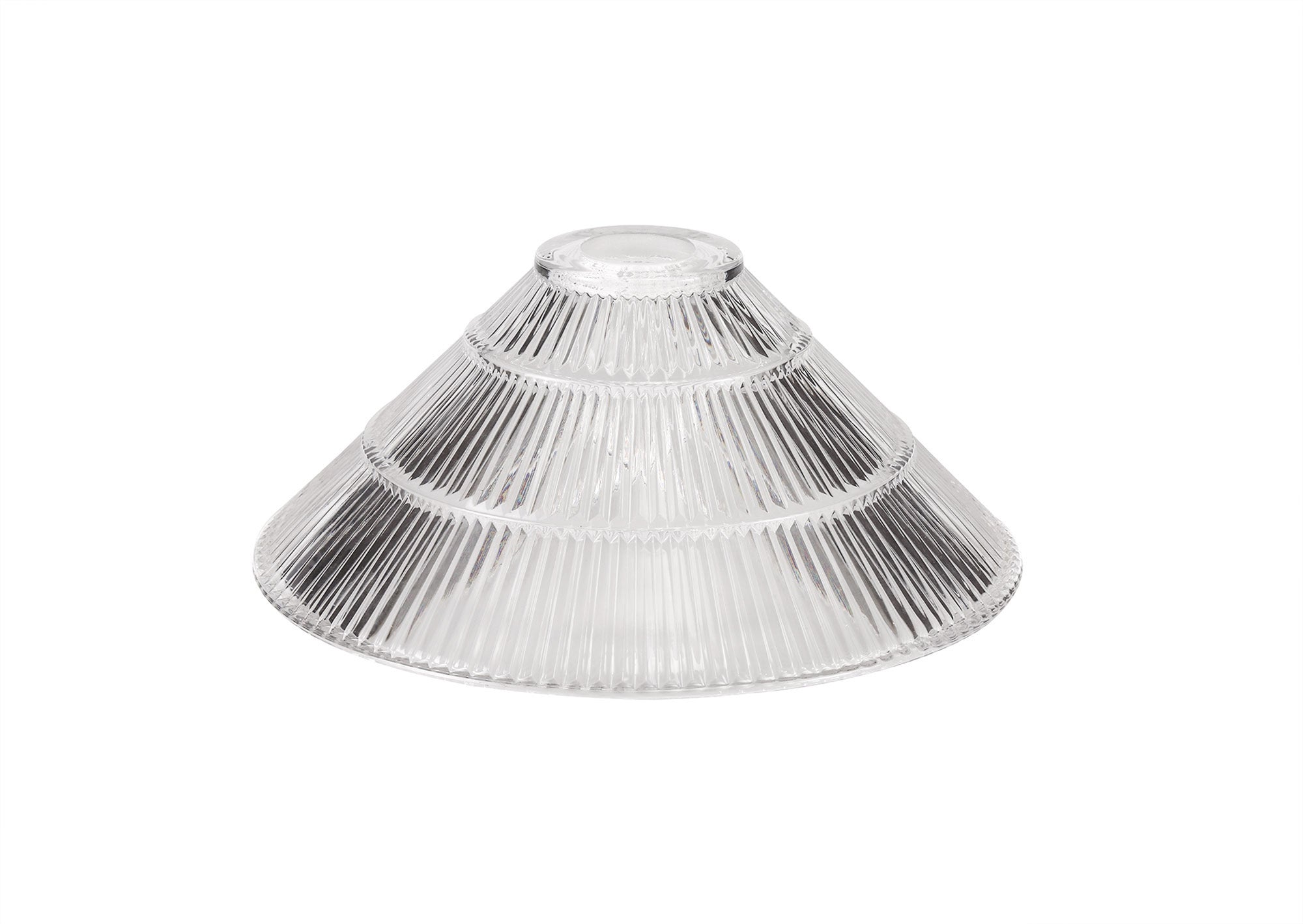 Docker Cone 30cm Clear Glass Lampshade LO180533