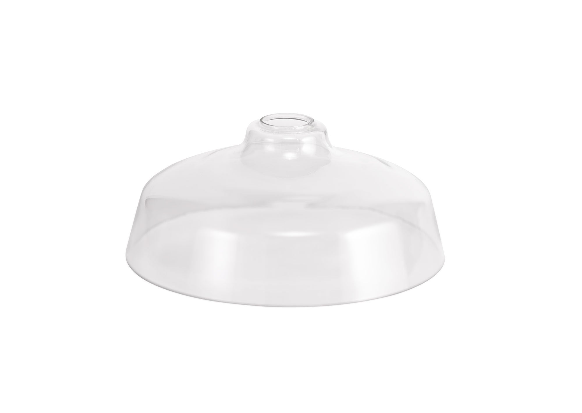 Docker Flat Round 30cm Clear Glass Lampshade LO180563