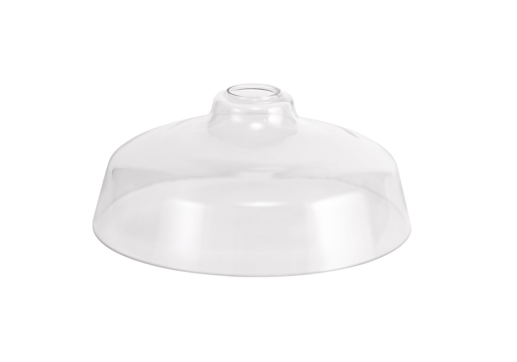 Docker Flat Round 38cm Clear Glass Lampshade LO180573