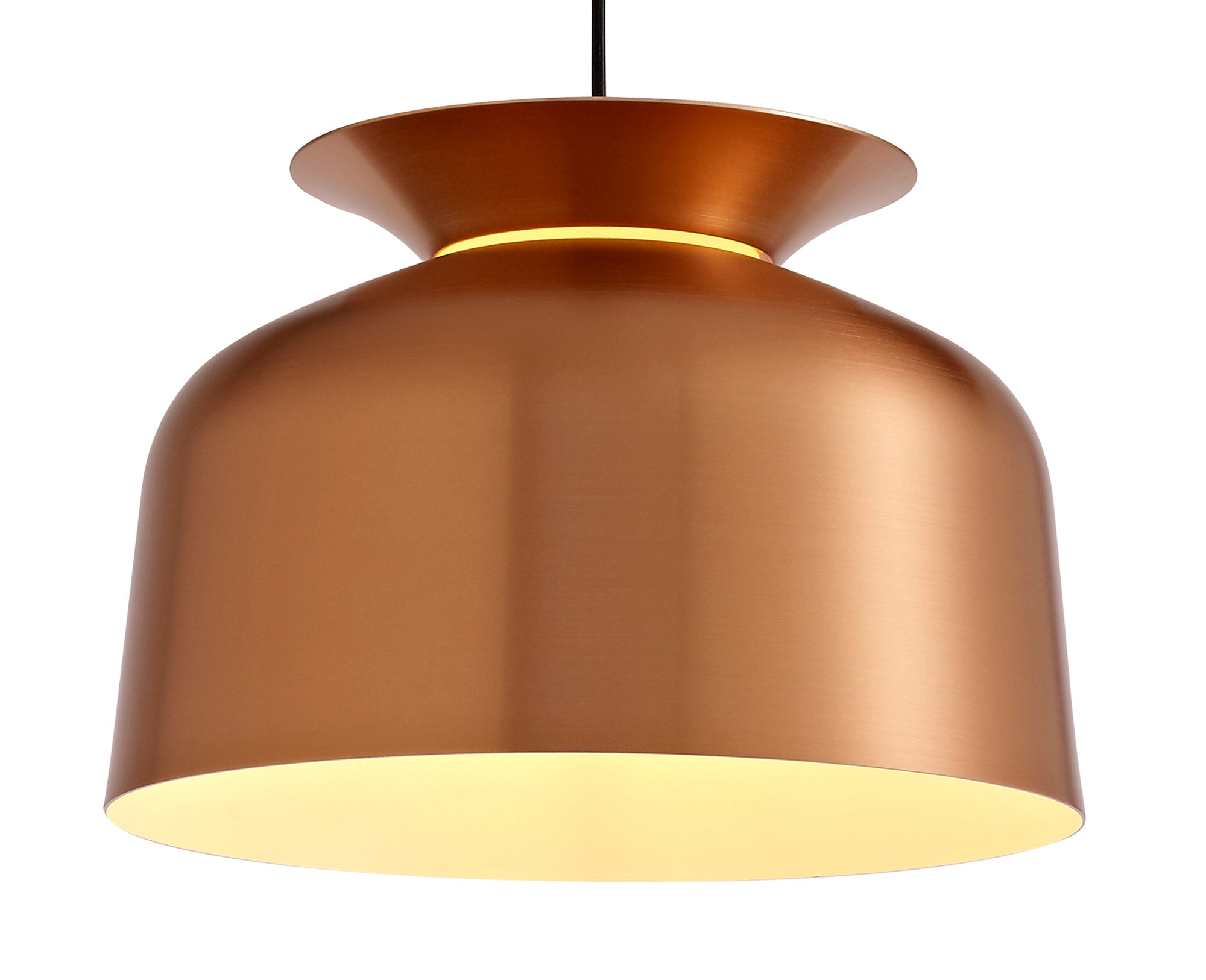 Domas Single Pendant, 1 Light Adjustable E27, Copper LO176003