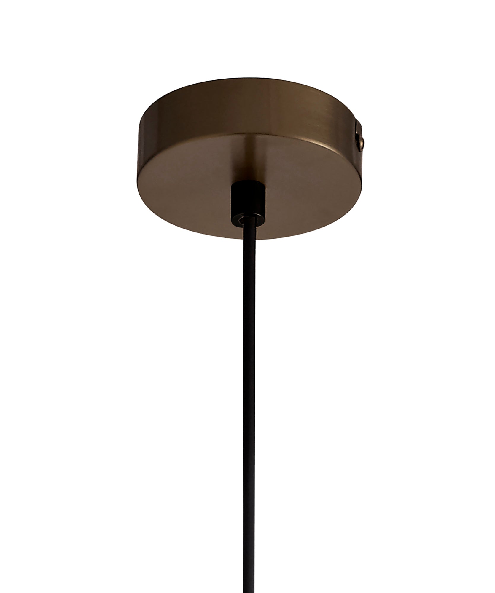 Domas Single Pendant, 1 Light Adjustable E27, Antique Bronze LO176023
