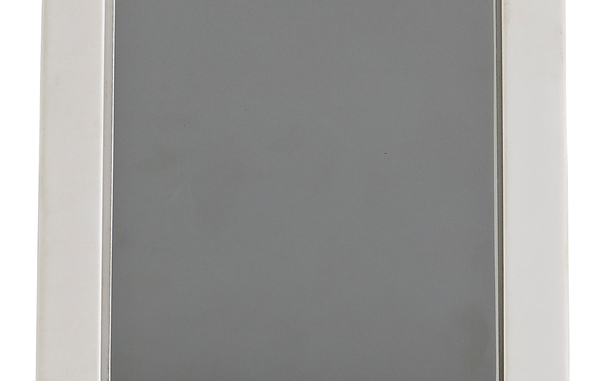 Erik 1 Light Square Ceiling GU10, White Paintable Gypsum With Polished Chrome Cover LOK101103