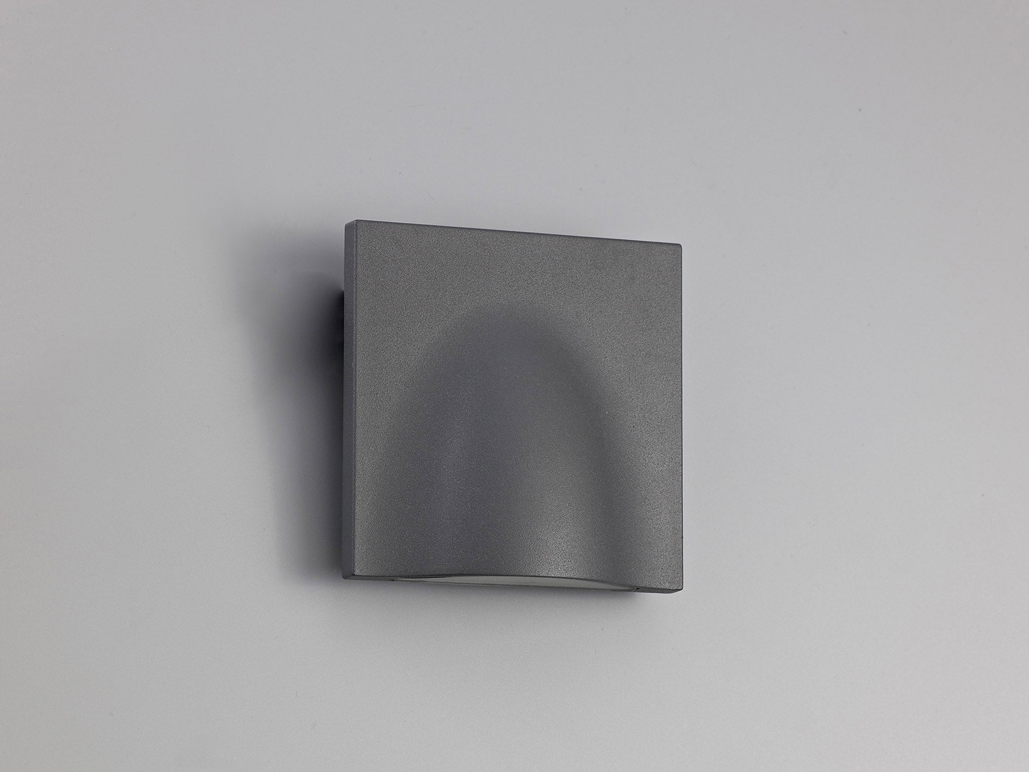 Esco Wall Lamp, 1 x 6W LED, 3000K, 510lm, IP54, Anthracite, 3yrs Warranty