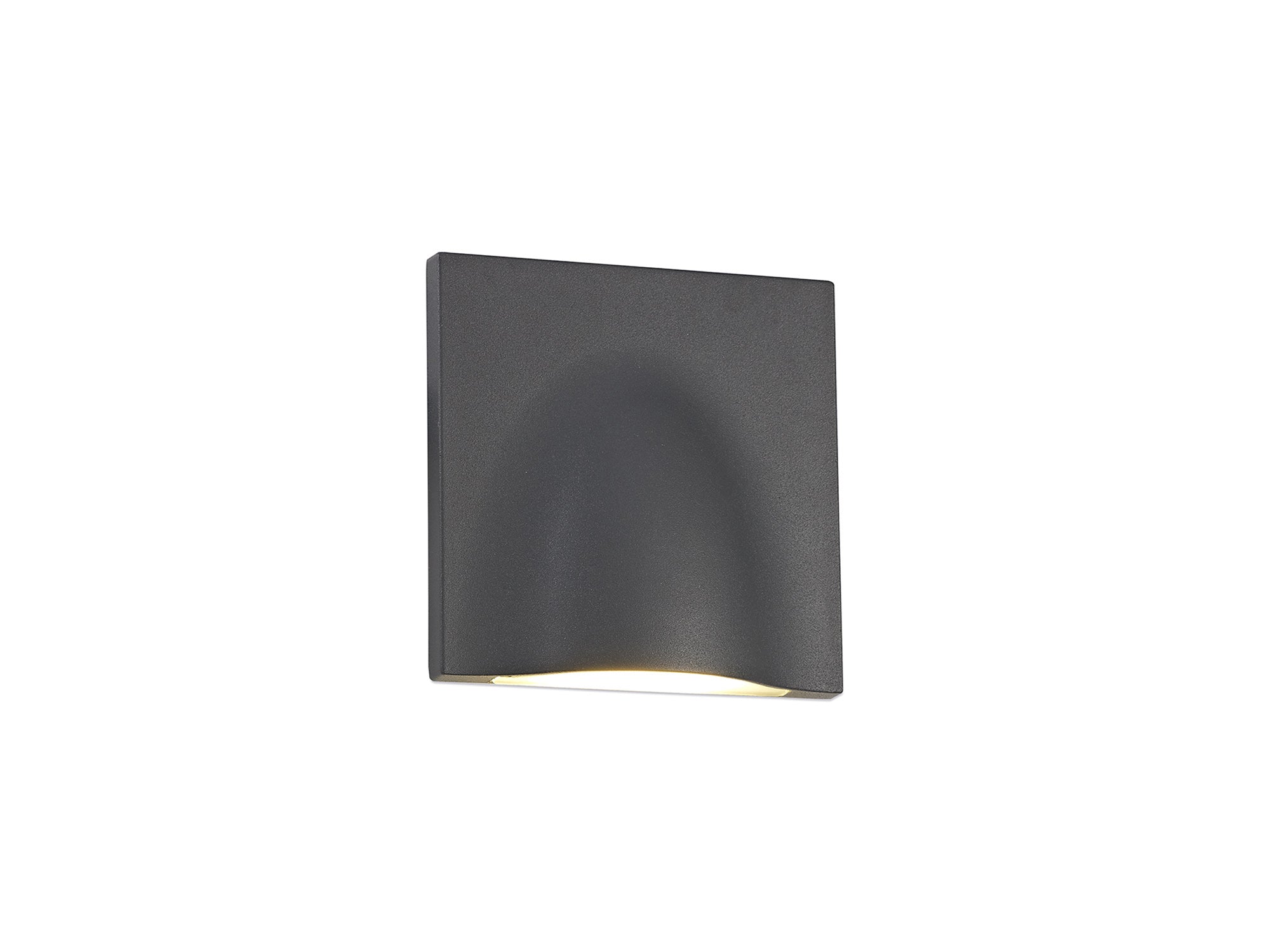 Esco Wall Lamp, 1 x 6W LED, 3000K, 510lm, IP54, Anthracite, 3yrs Warranty
