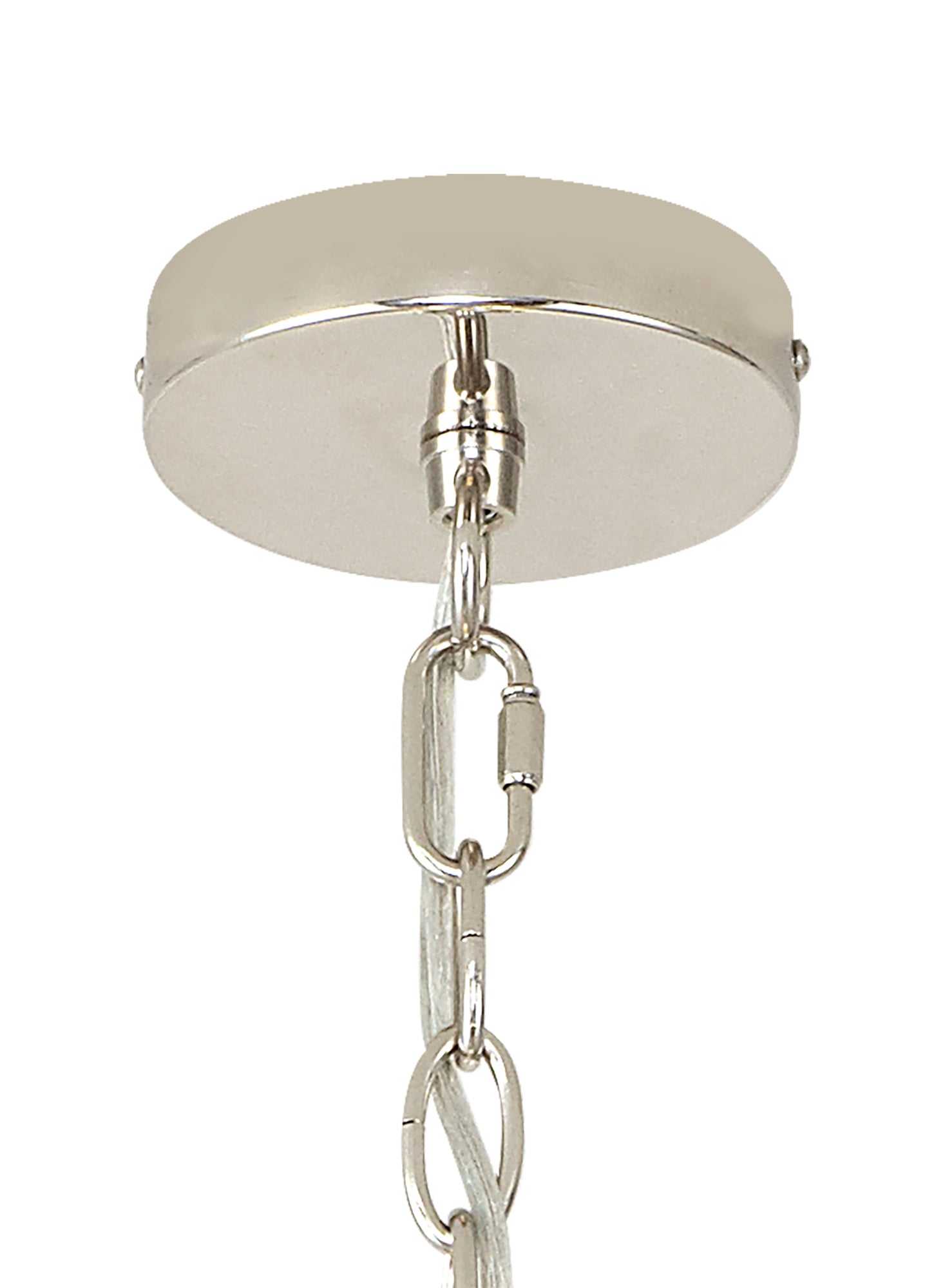 Lightologist Gol Large Round 6 Light Pendant Polished Nickel LO184253