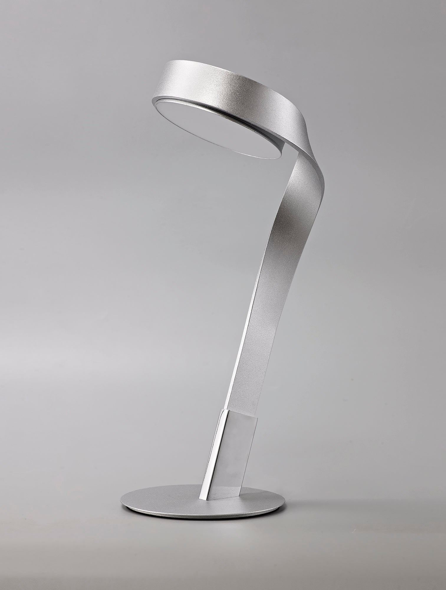 Kimberley Table Lamp, 1 x 10W LED, 3000K, 800lm, Silver/Polished Chrome, 3yrs Warranty