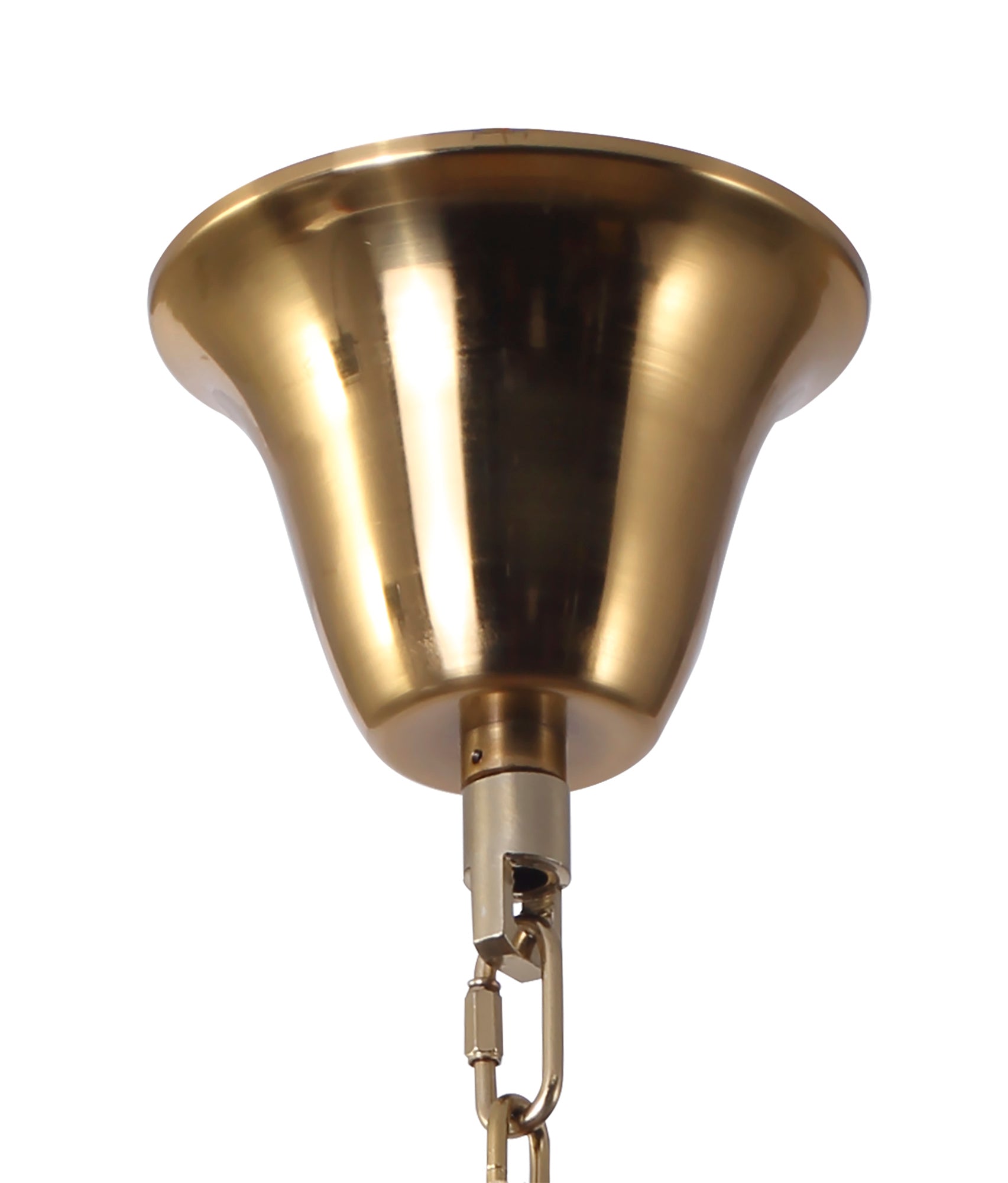 Knightsbridge Pendant Round 5 Tier 18 Light E14, Brass/Clear Glass - LO182303. Item Weight: 30.2kg