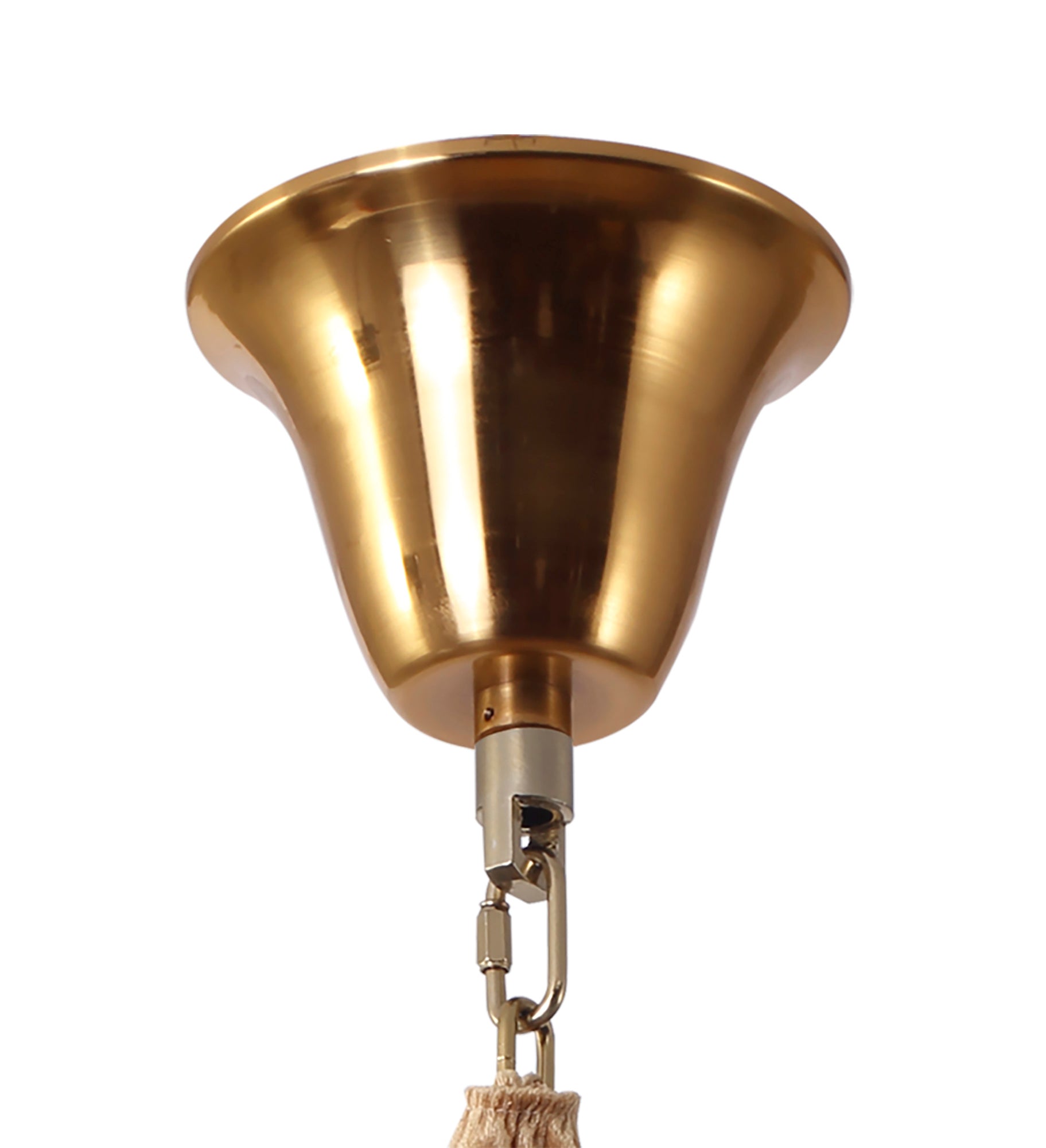 Knightsbridge Pendant Round 7 Tier 31 Light E14, Brass/Clear Glass - LO182323. Item Weight: 92.7kg