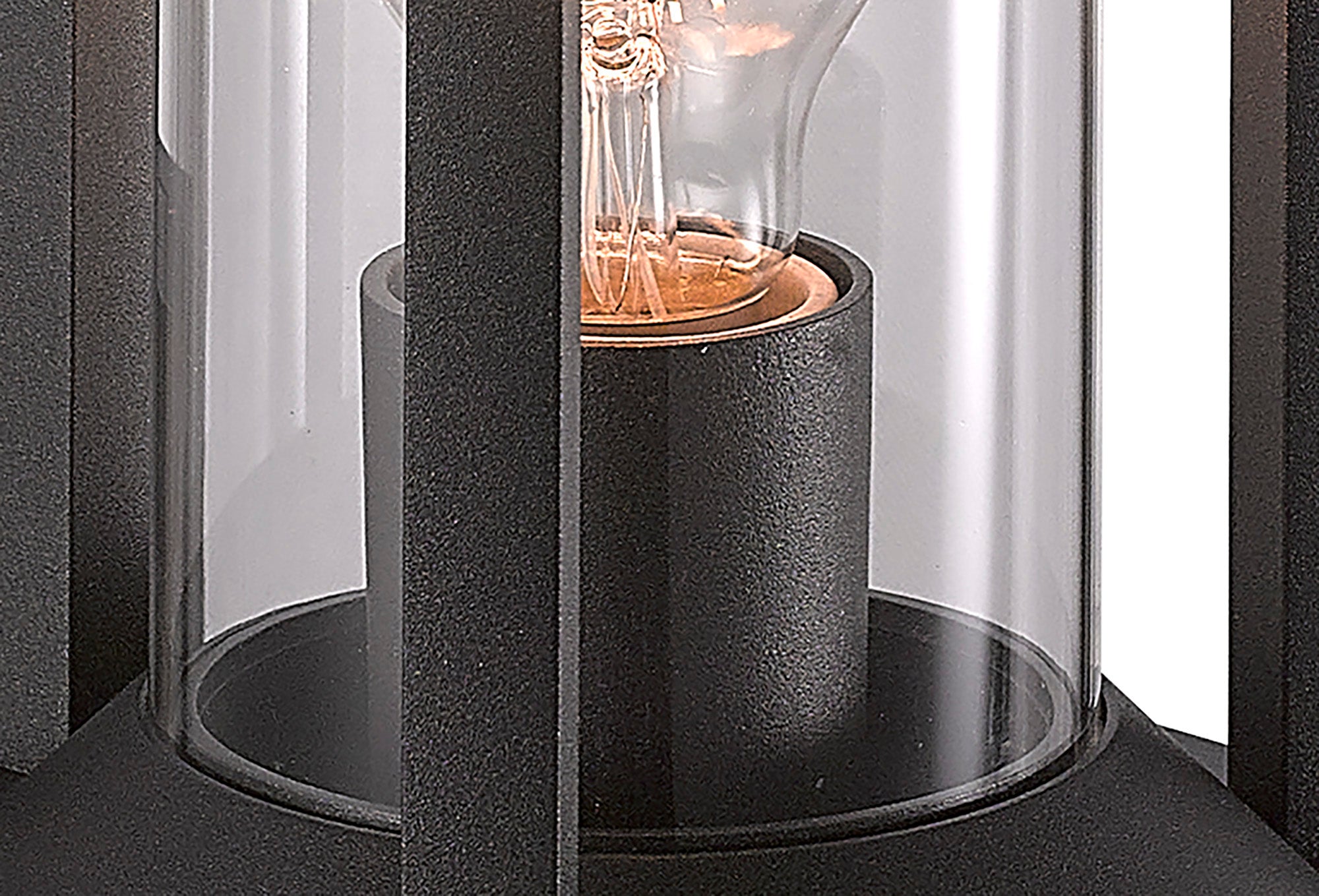 Manson Wall Lamp Lantern, 1 x E27, IP65, Anthracite, 2yrs Warranty