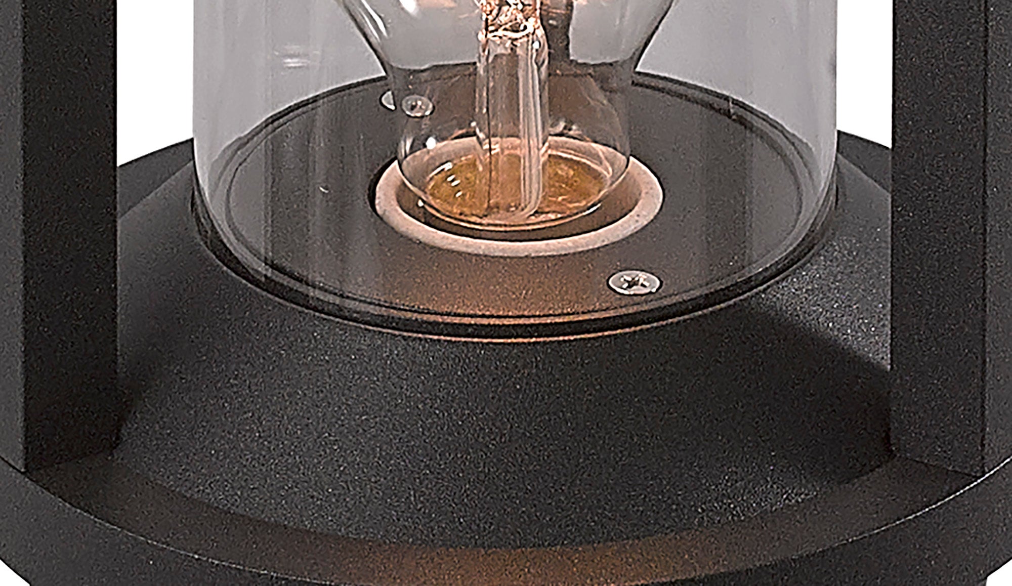 Manson Pillar Lamp, 1 x E27, IP65, Anthracite, 2yrs Warranty