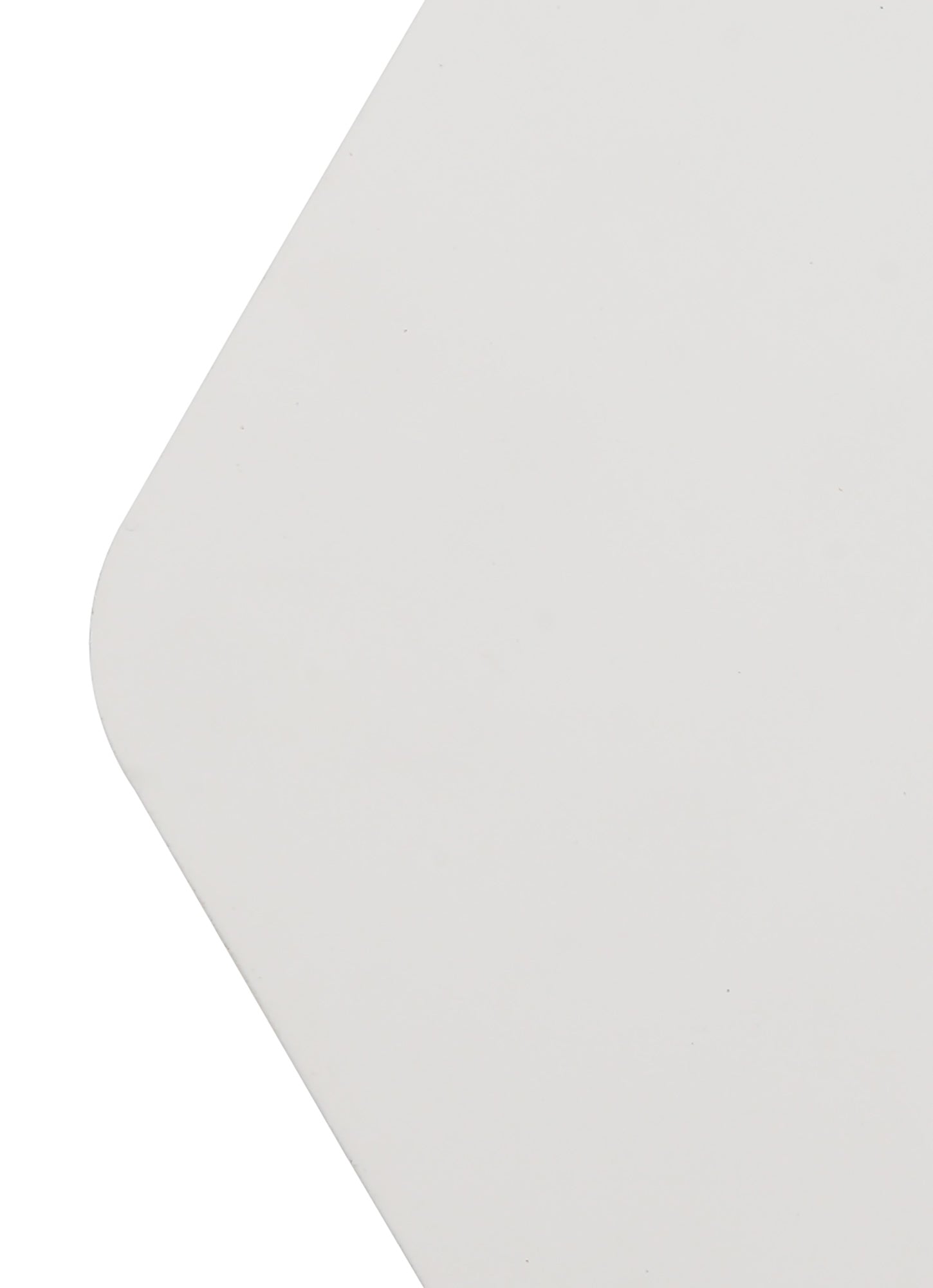 Modus 200mm Non-Electric Hexagonal Plate, Sand White