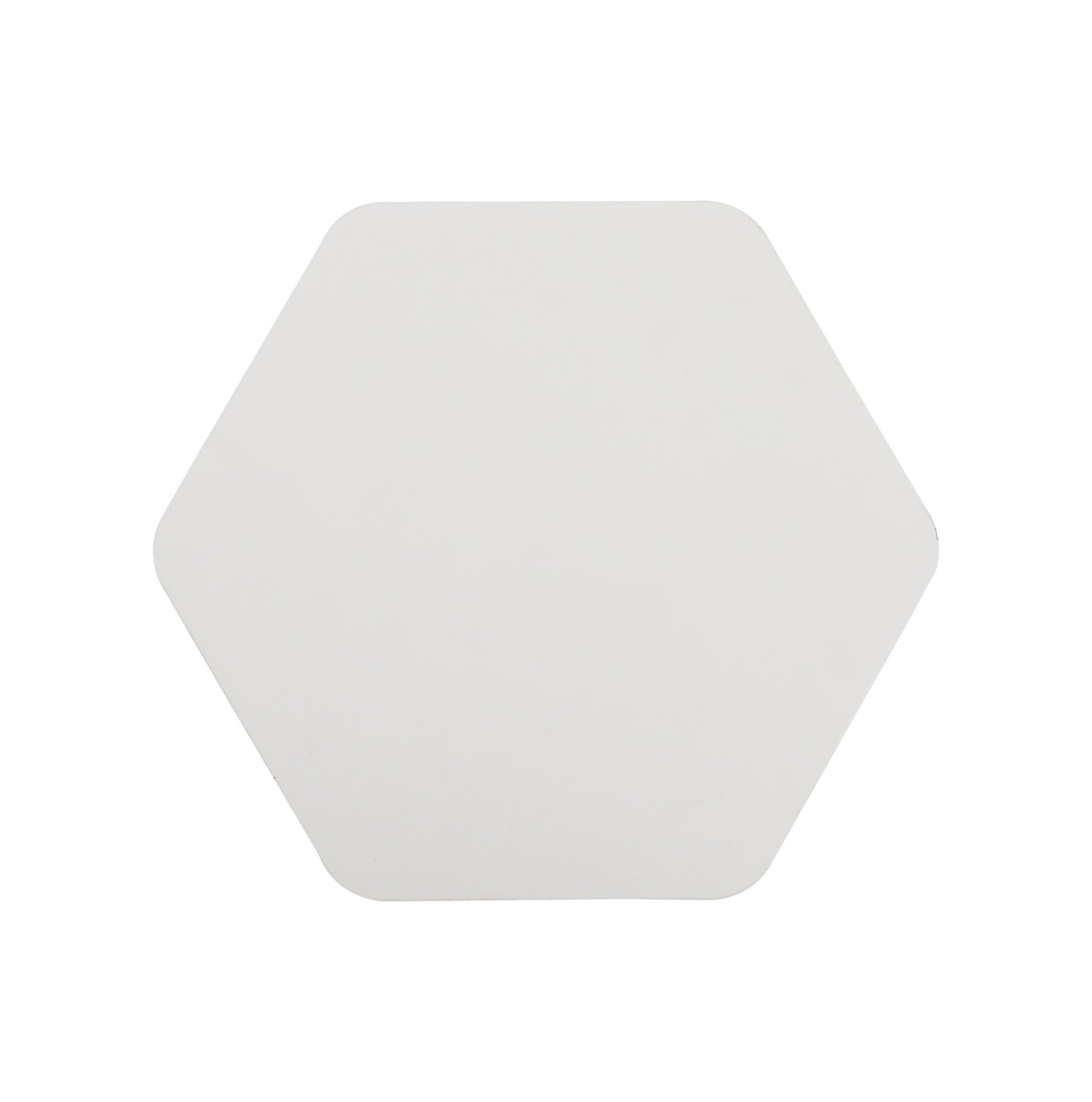 Modus 200mm Non-Electric Hexagonal Plate, Sand White