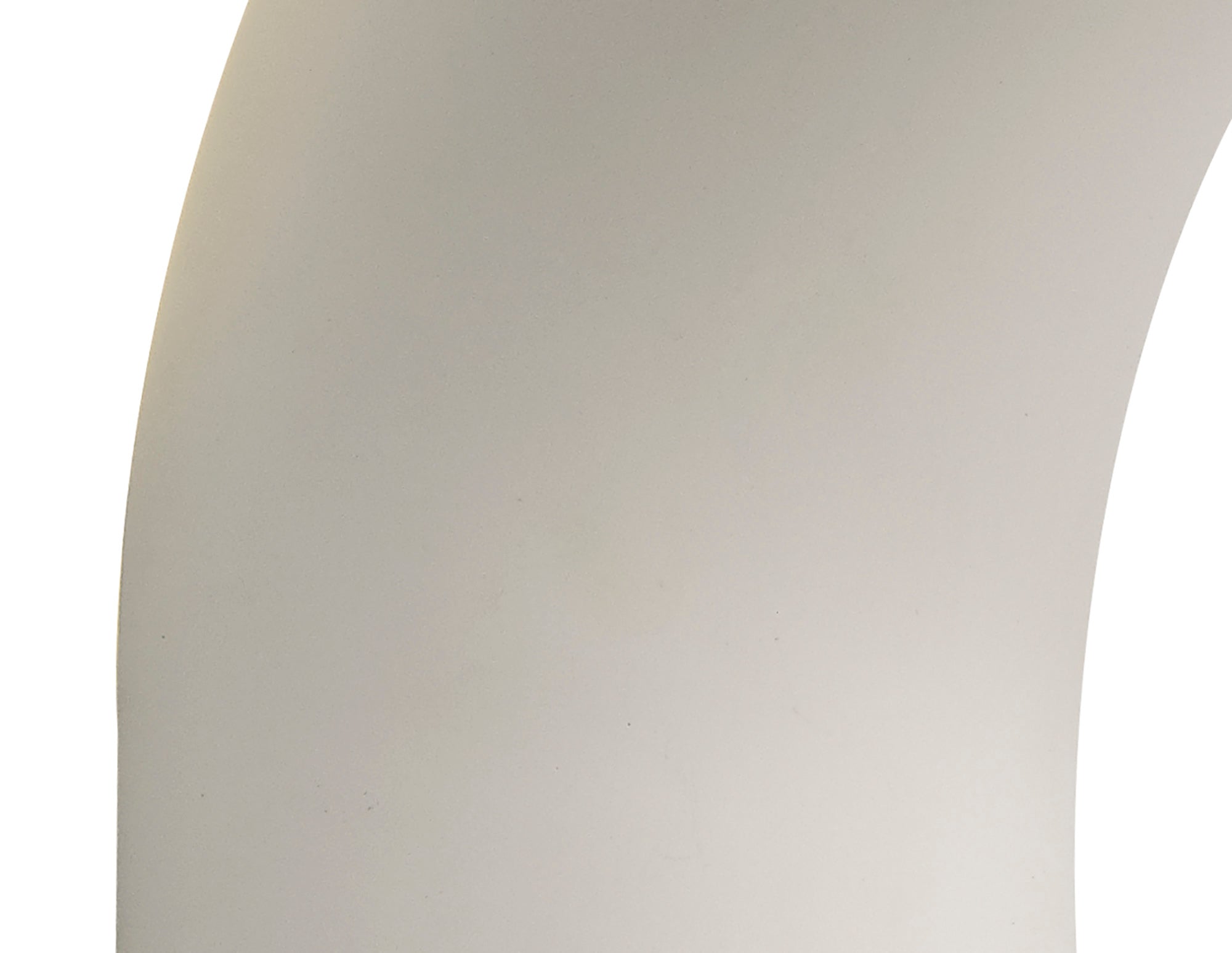 Plastin Uplighter Wall Lamp, 1 x 4.5W LED, 3000K, 275lm, White Paintable Gypsum, 3yrs Warranty