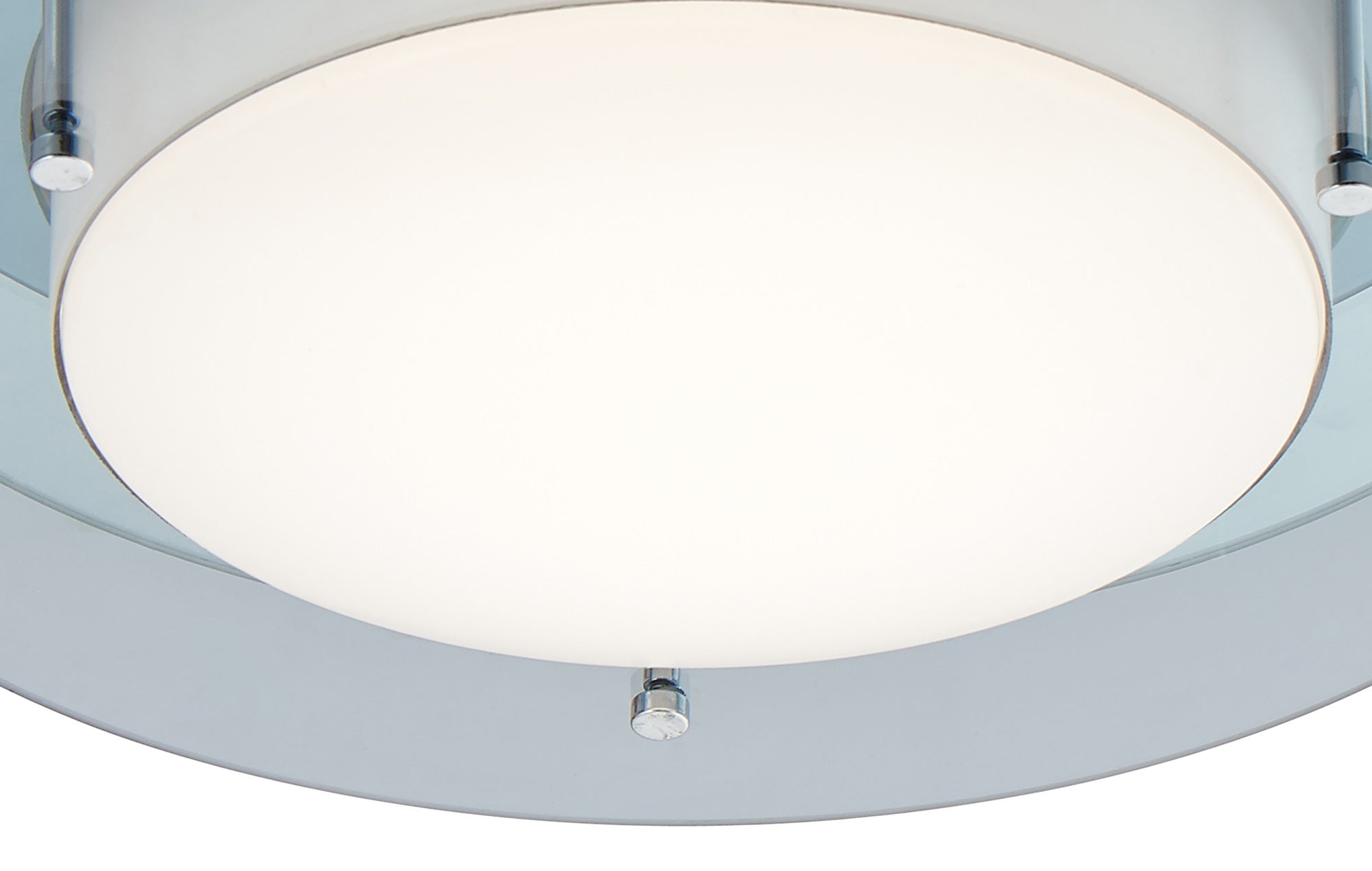 Taylor Ceiling, 1 x 18W LED, 3000K, 1620lm, IP44, Smoked/Mirror, 3yrs Warranty
